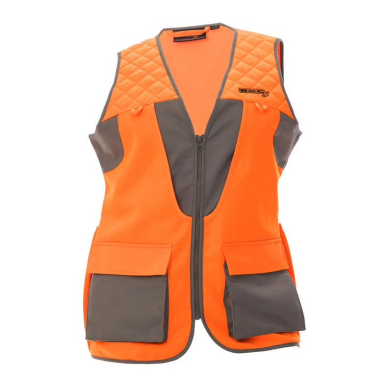 DSG Outerwear Upland Hunting Vest 2 - Grey/Blaze Orange