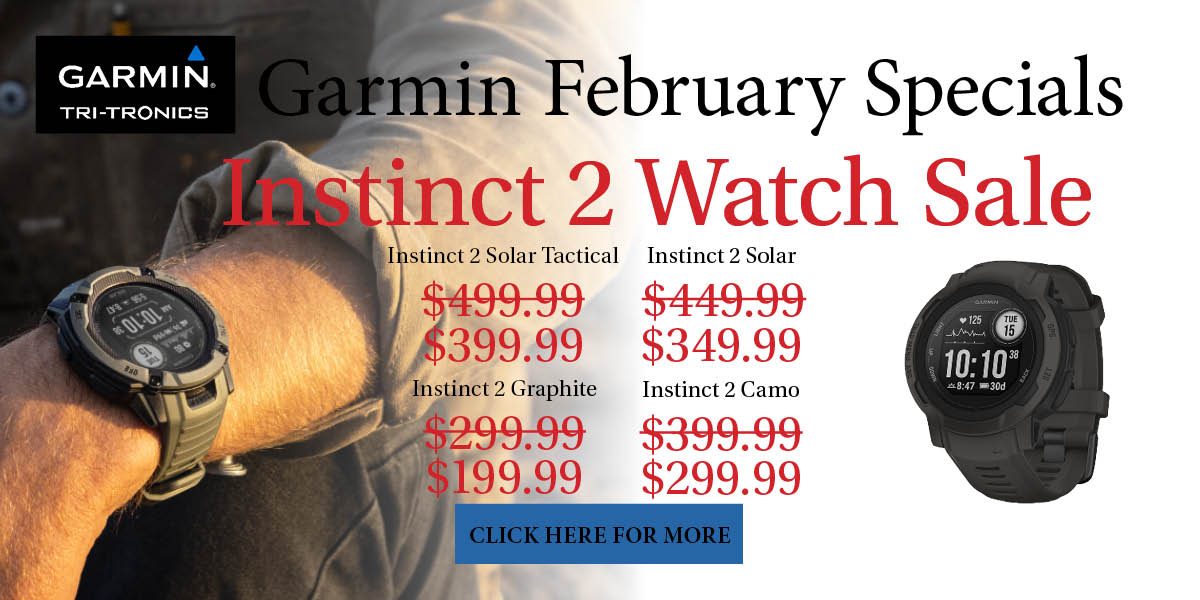 Garmin Instinct 2 GPS Watch February 2025 Promotion