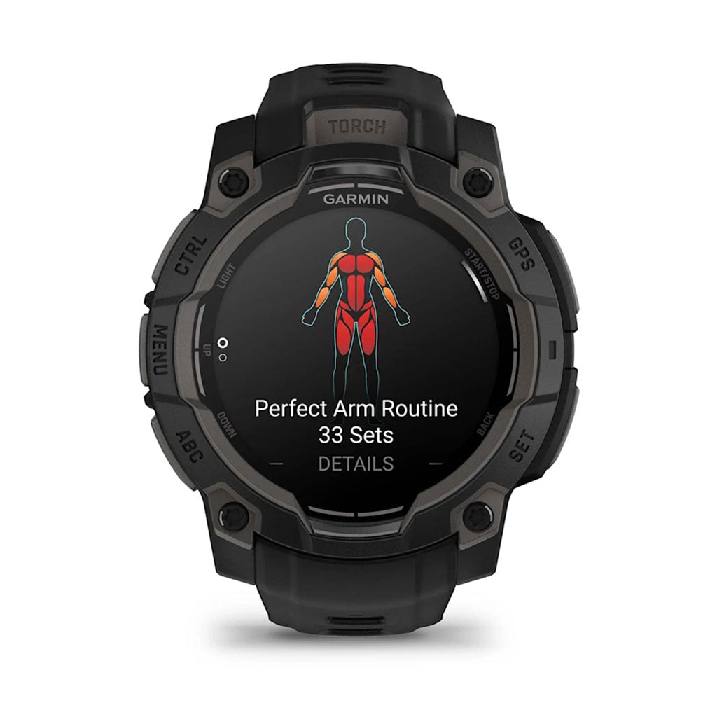 Garmin Instinct 3 45mm AMOLED Workout Screen