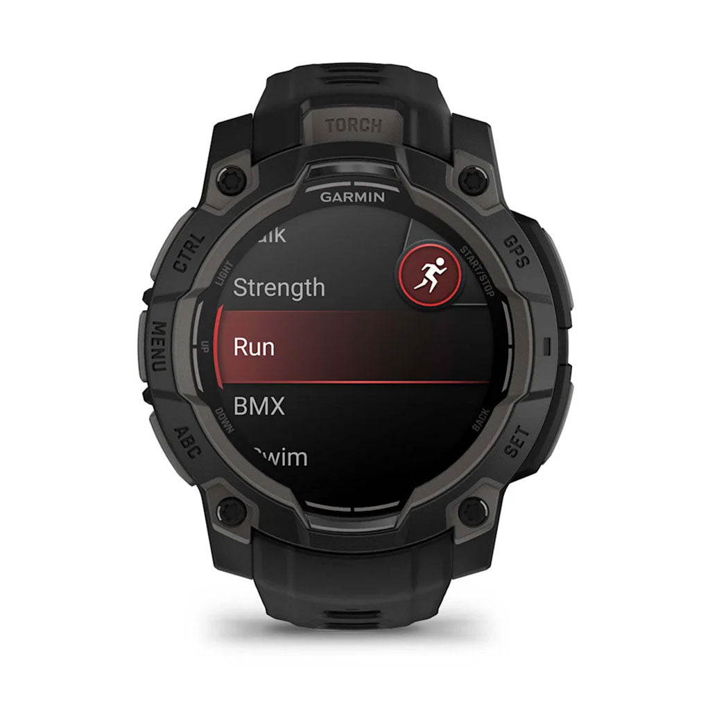 Garmin Instinct 3 45mm AMOLED Menus Screen