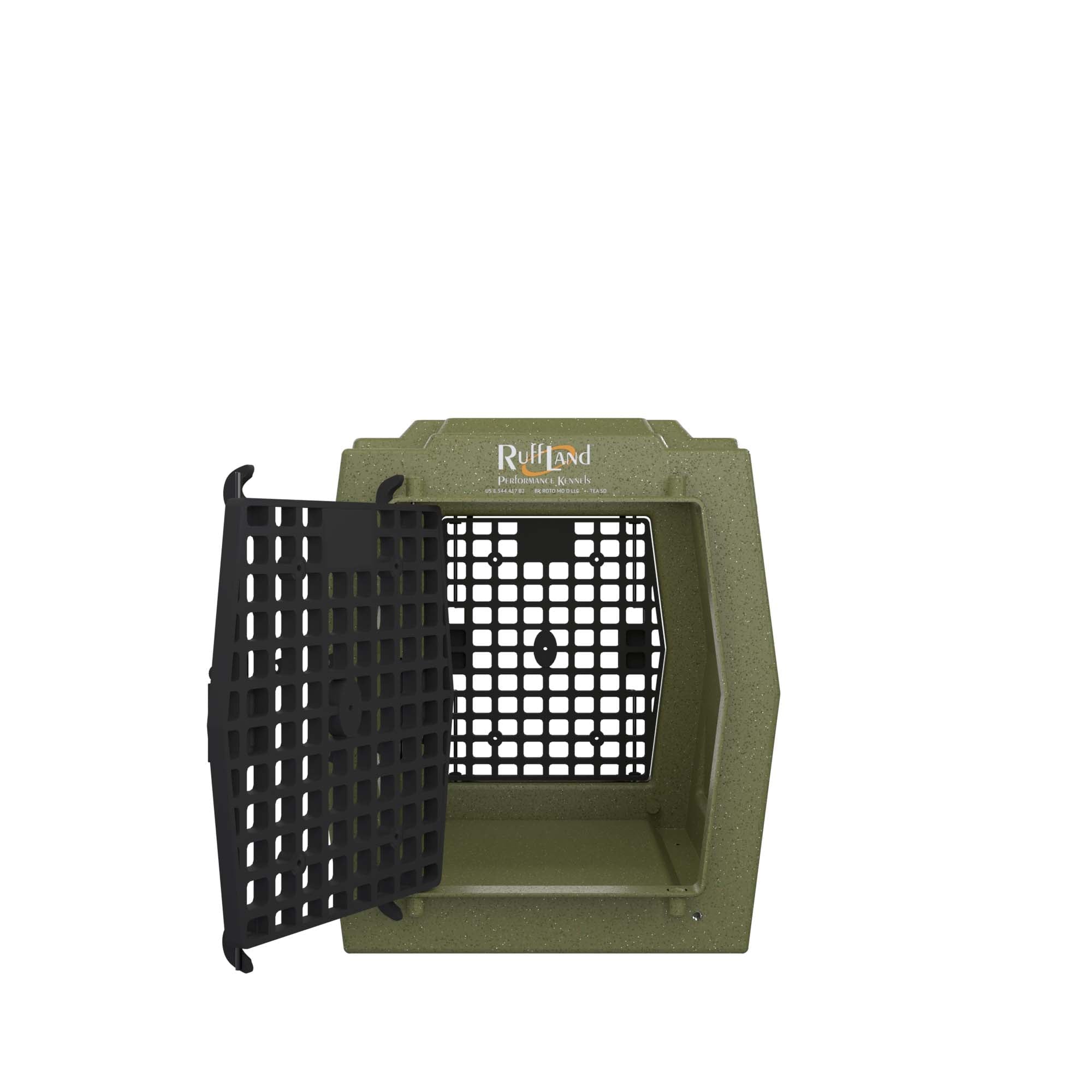 Ruff Land Performance Kennels Olive Green