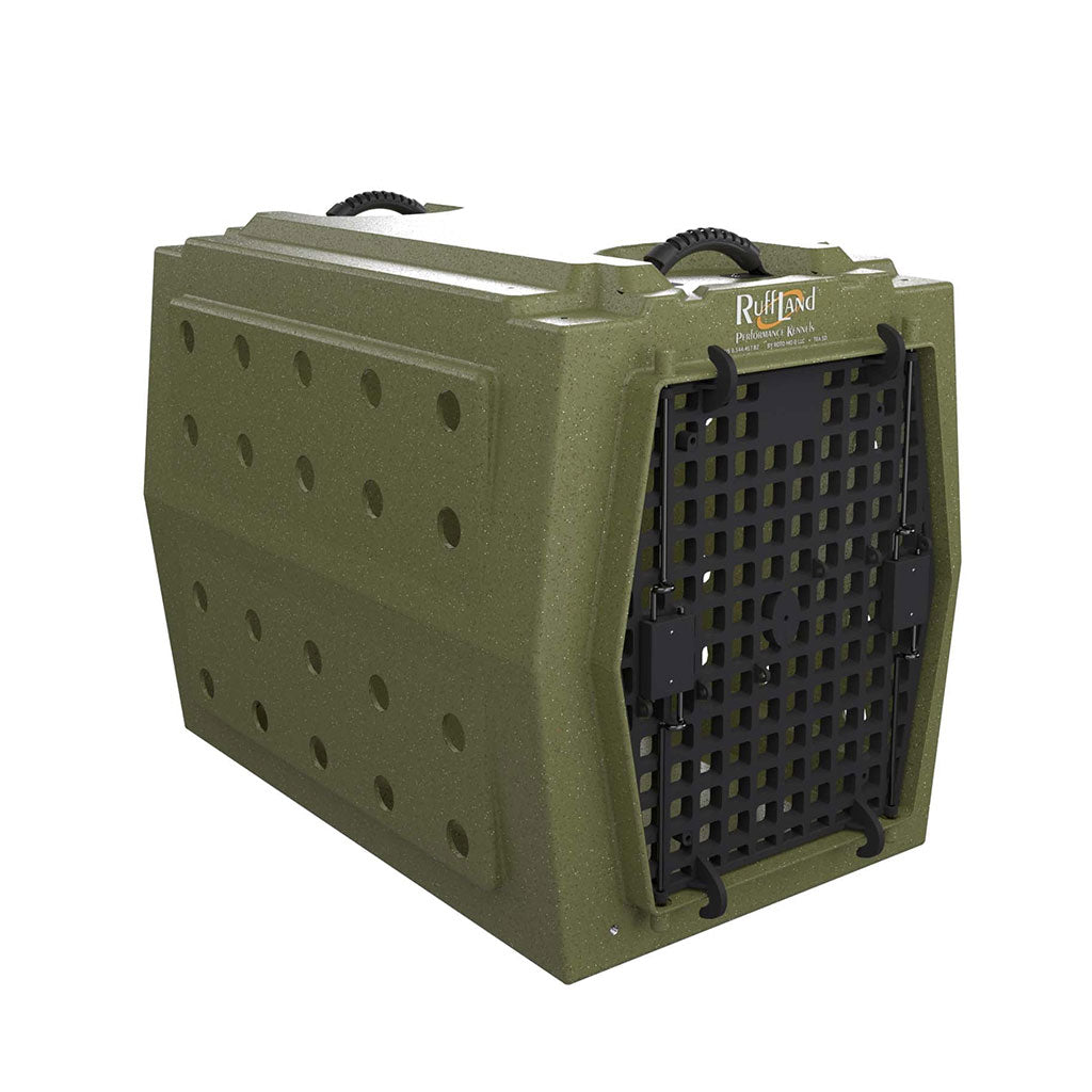 Ruff Land Performance Kennels Olive Green