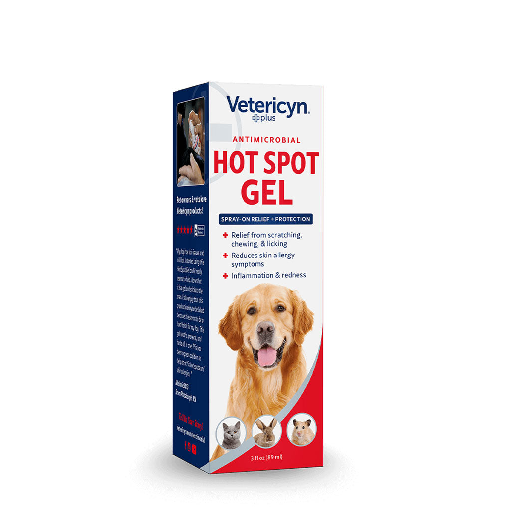 Vetericyn Plus Hot Spot Antimicrobial Hydrogel Packaging