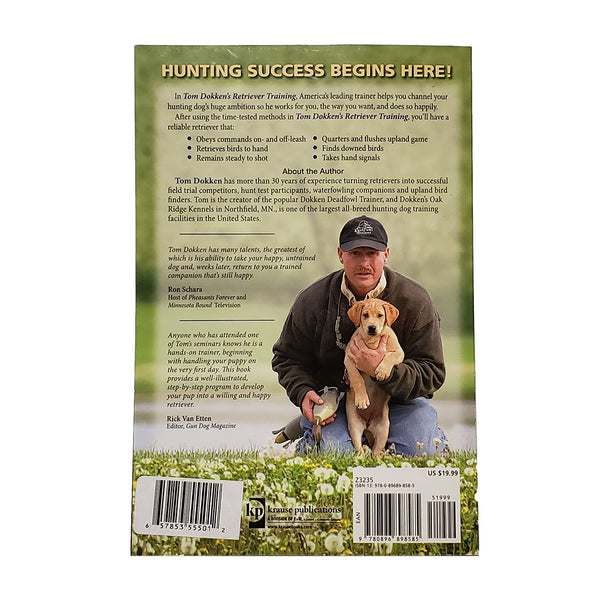 Tom dokken puppy training sale