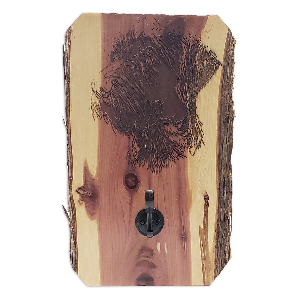 Selman's Turkey Calls Cedar Plaque