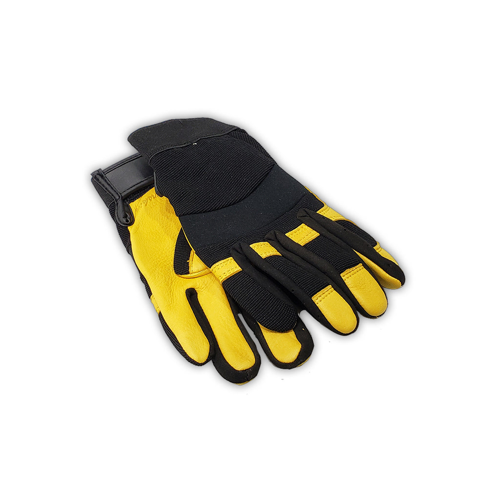 Deerskin and Nylon Stretch Sport Glove