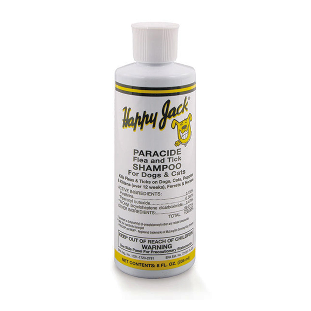 Happy Jack Paracide Flea Tick Shampoo