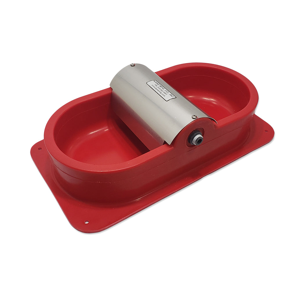 Poly Double Reservoir Dog Waterer