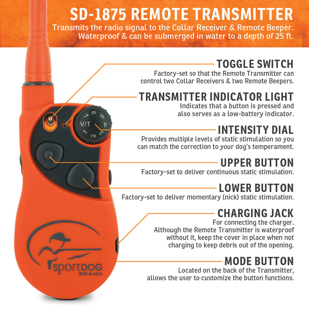 SportDOG SD1875 Upland Hunter