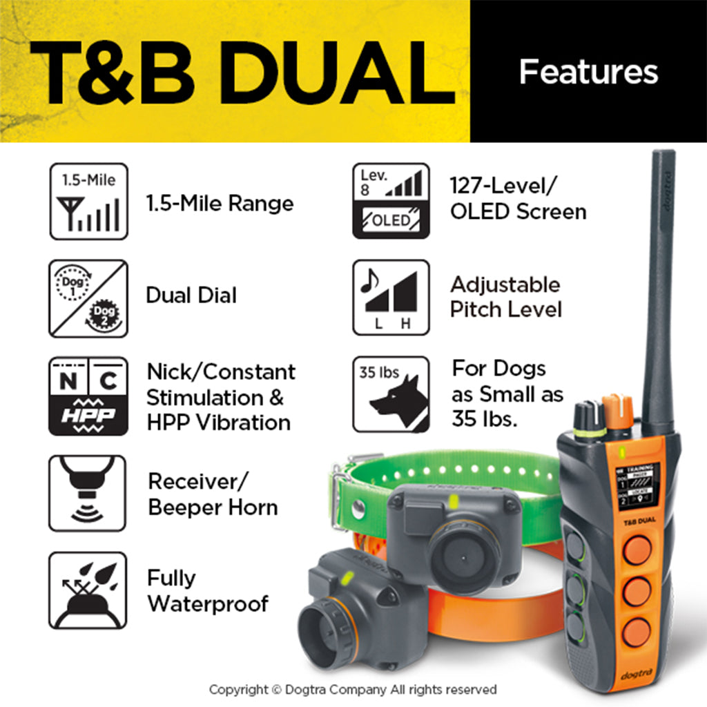 Dogtra T&B Dual 2-Dog