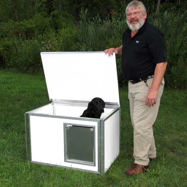 Insulated dog box hotsell